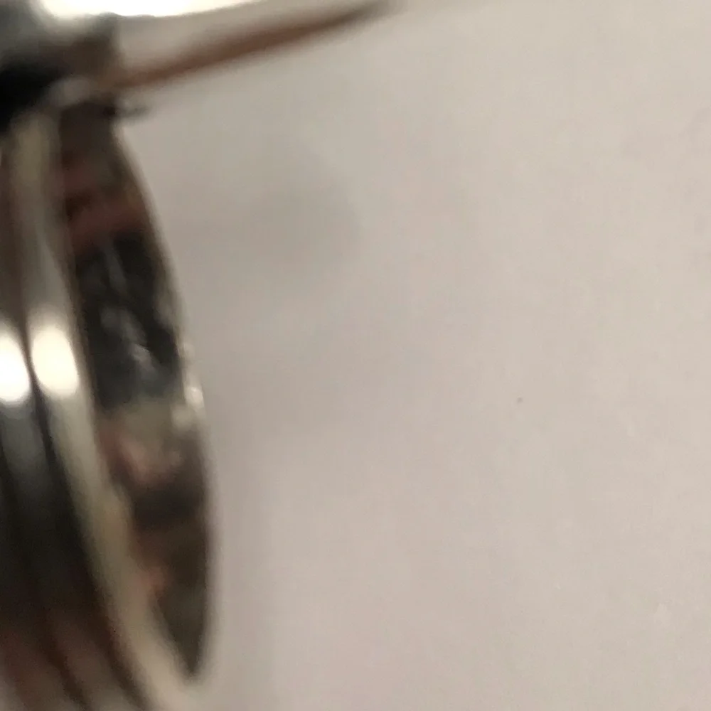 Abalone Mystic Topaz Stamped 925 Sterling Silver Ring